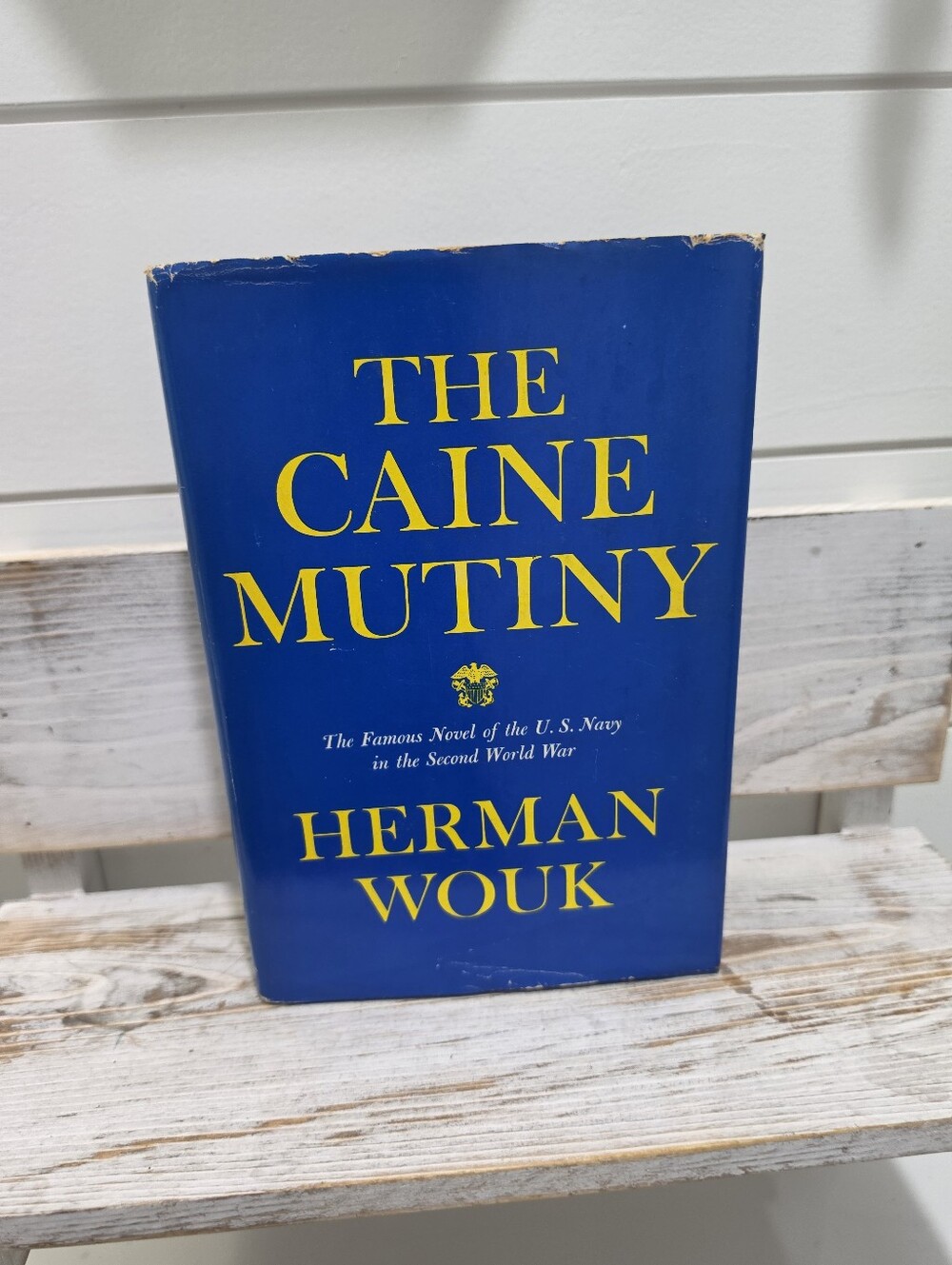 Vintage hardcover edition of The Caine Mutiny, written by Herman Wouk